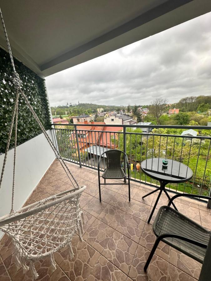 Ferienwohnung Widok Na Gorke Chełm Exterior foto